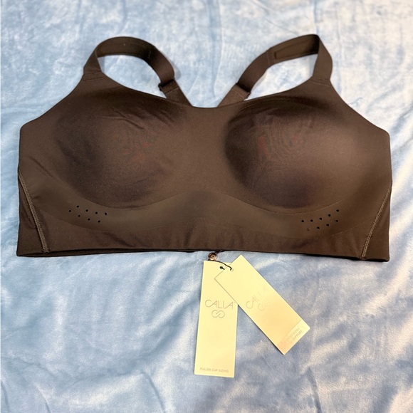CALIA Women’s Empower Bra Black Size 42D High Support Workout New - Picture 3 of 8